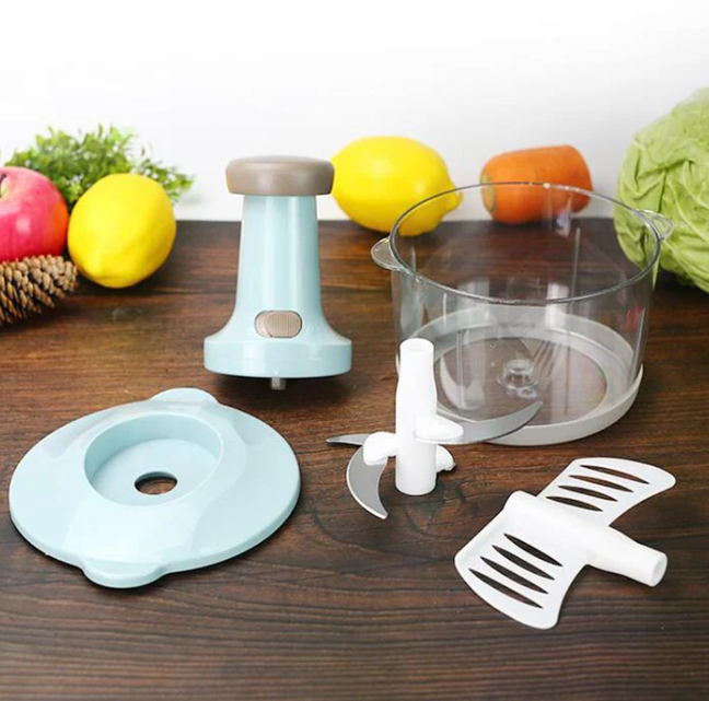 0.7L - Kitchen Manual Vegetable Chopper.